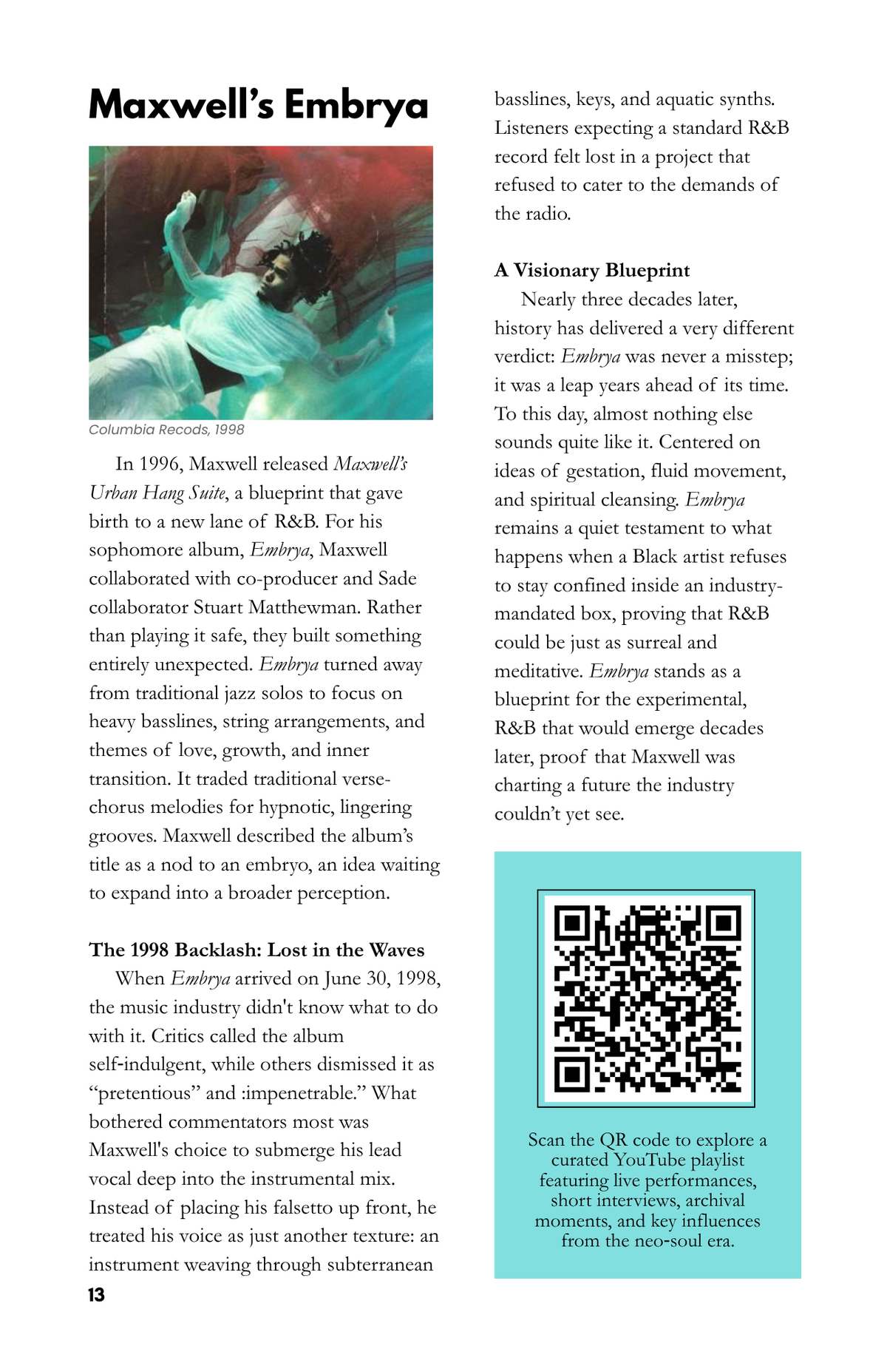 Issue 04 - Embrya by Maxwell