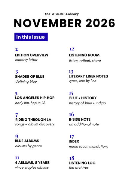 Issue 06 -  the sound of Los Angeles hip-hop
